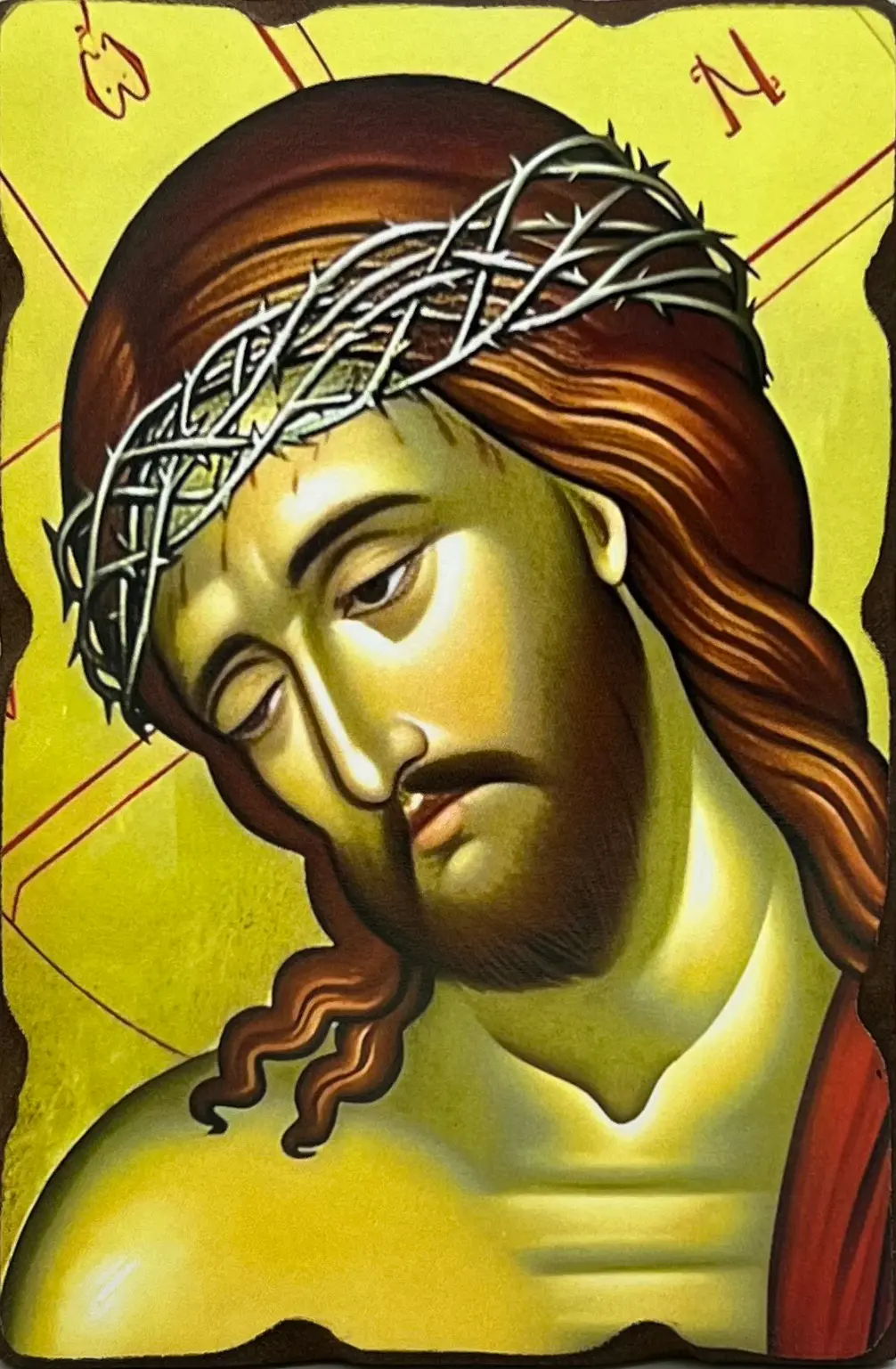 Hristos Ženik (zlatna pozadina)