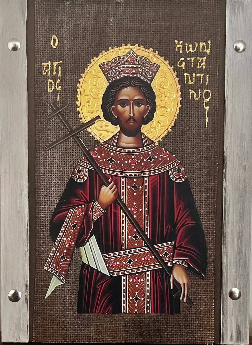 Ikona Svetog Cara Konstantina Velikog Ikona Svetog Cara Konstantina Velikog