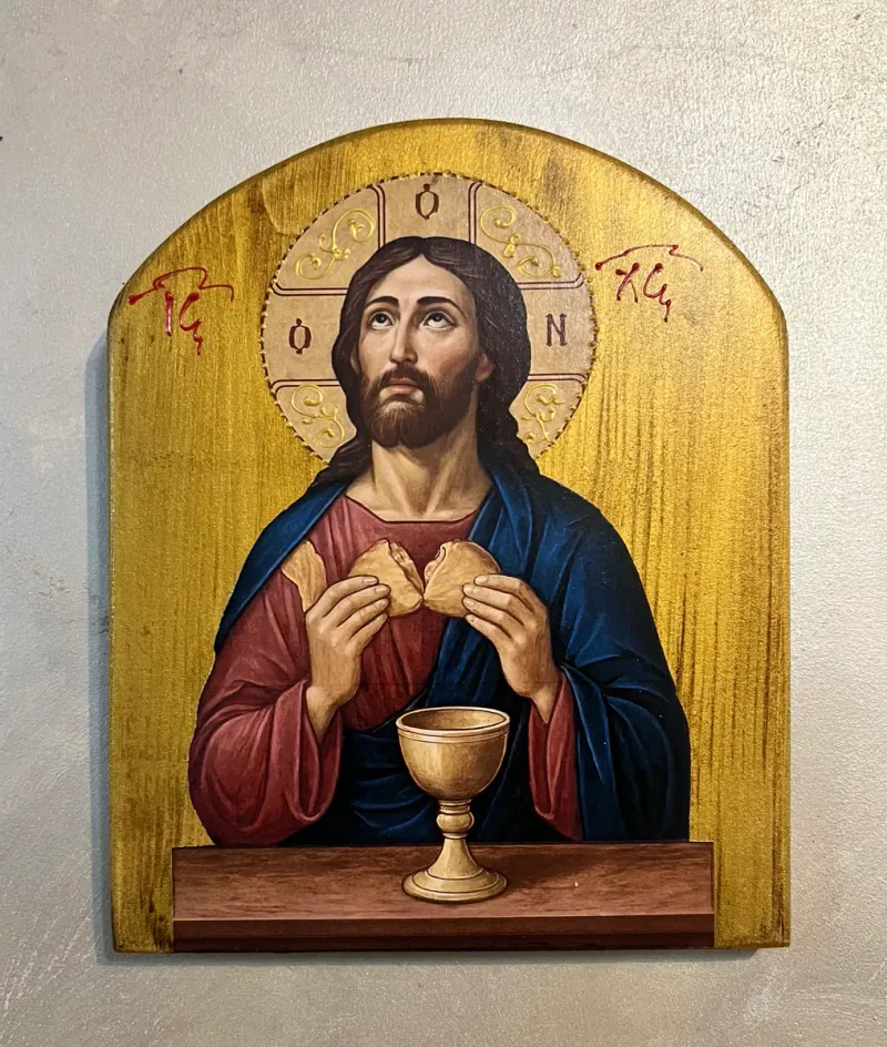 Isus Hristos sa svetim pričešćem Isus Hristos sa svetim pričešćem