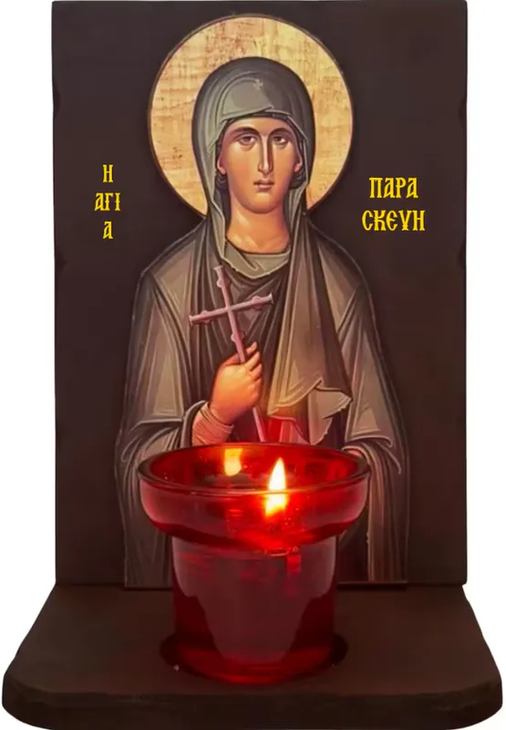 Saint Petka (with Oil Lamp)