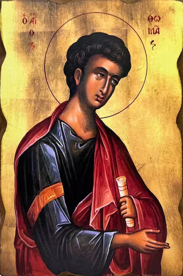 Holy Apostle Thomas (rustic edge)