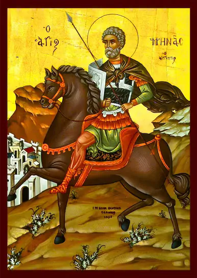 Saint Great Martyr Menas (on horseback)