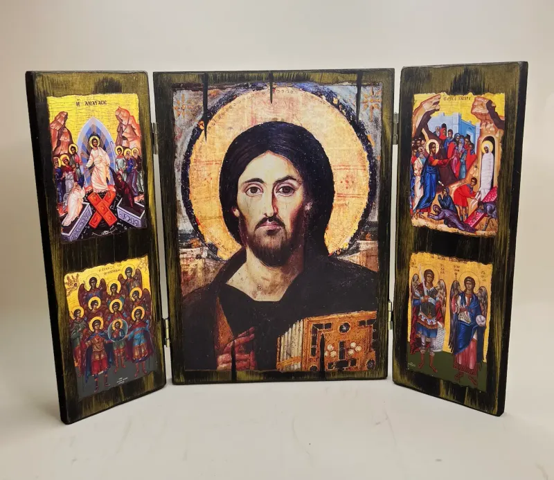 Triptih sa Hristom Pantokratorom