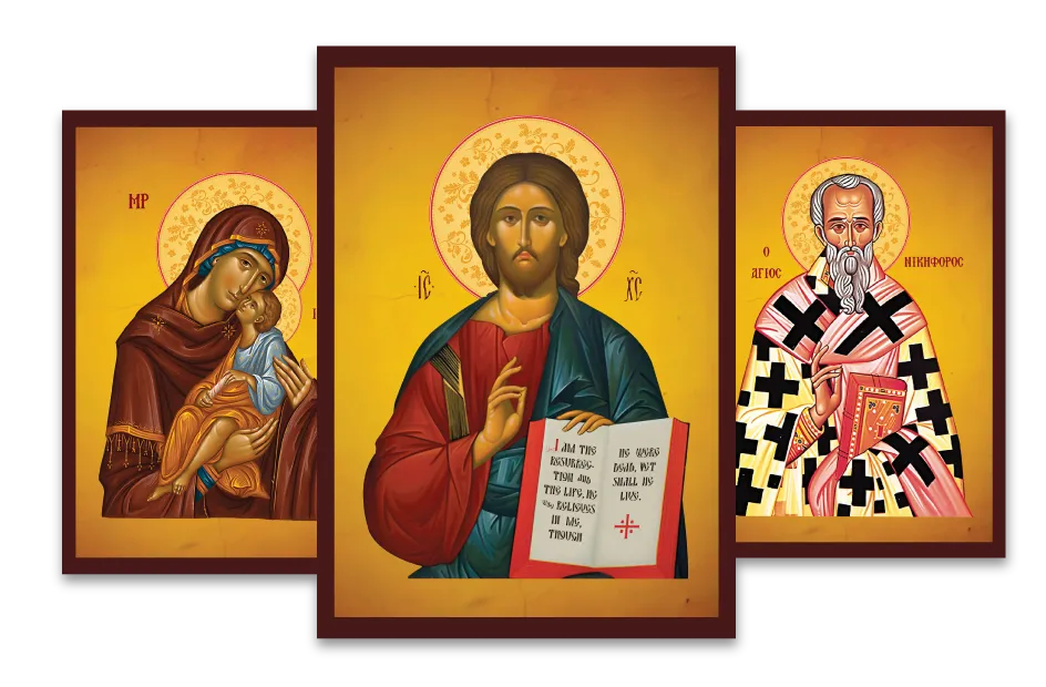 handmade Orthodox icons